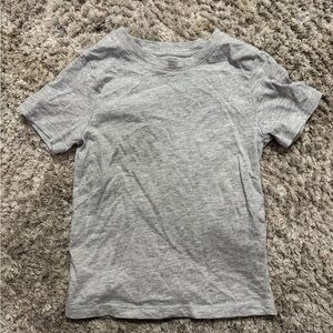 H&M Kids Gray Basic Tee Size 5/6